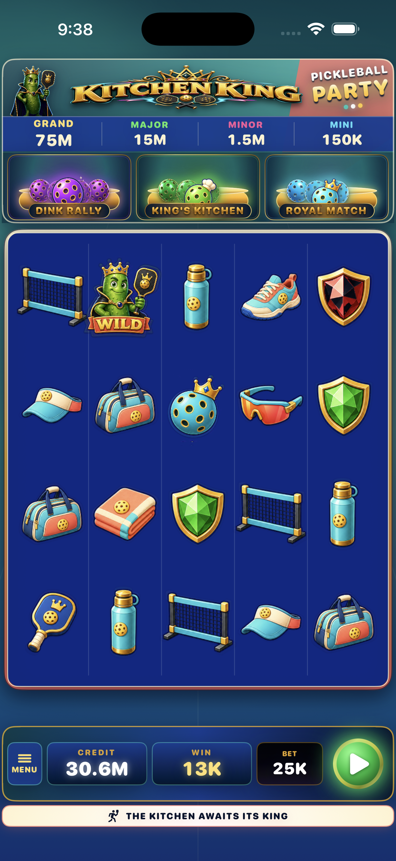 Kitchen King base game on iPhone